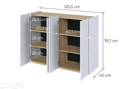 Lipasto Easy 125,5 cm