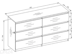 Lipasto Emiliy 138 cm