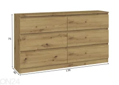 Lipasto Emily 138 cm