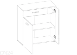 Lipasto Esteban 80 cm