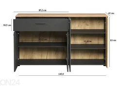 Lipasto Esteban 150 cm