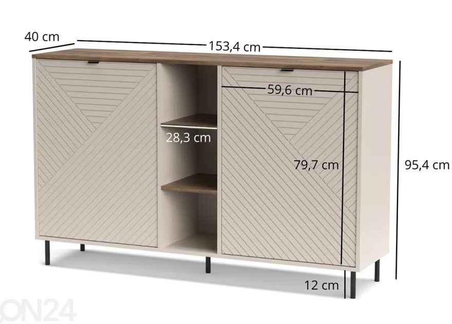 Lipasto Evo 153,4 cm