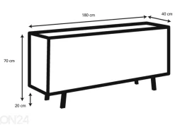 Lipasto Jever 180 cm