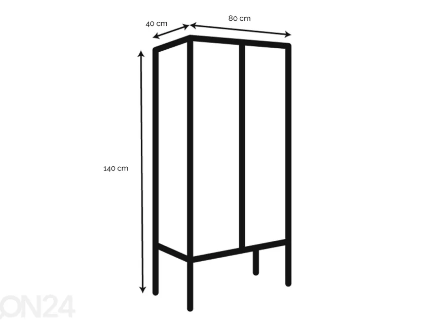 Lipasto Jever 80 cm