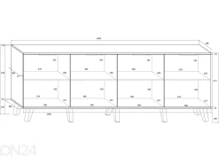 Lipasto Kilty 240 cm