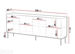 Lipasto Kim 200 cm