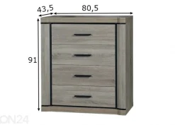 Lipasto Laila 80 cm