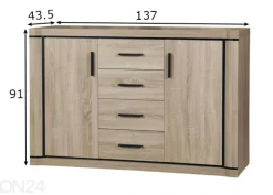 Lipasto Laila 137 cm