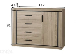 Lipasto Laila 117 cm