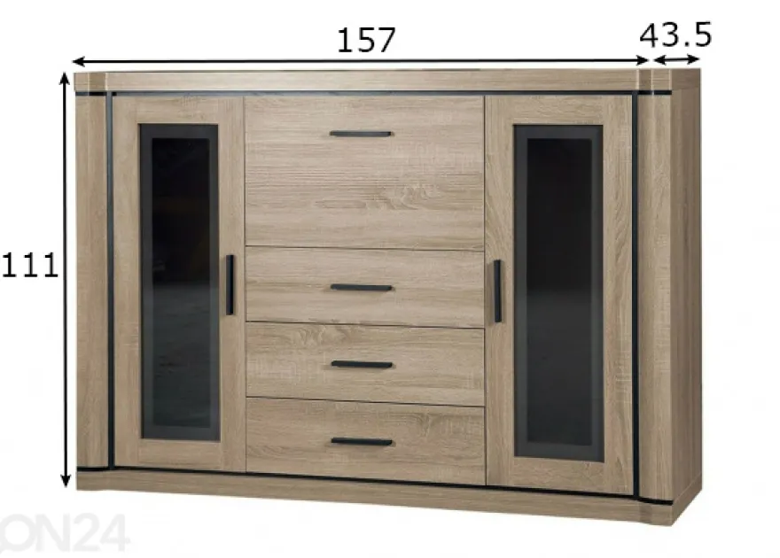 Lipasto Laila 157 cm
