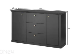 Lipasto Lincoln 158 cm