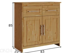 Lipasto Lucas 83 cm
