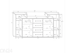 Lipasto Macroom 165 cm