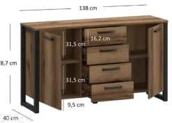 Lipasto Mares 138 cm