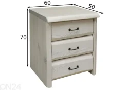 Lipasto massiivipuuta 60 cm