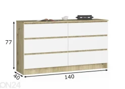 Lipasto Modena 138 cm