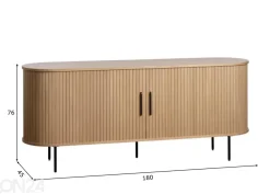 Lipasto Nola 180 cm