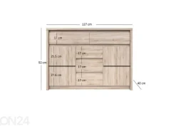 Lipasto Norton 127 cm