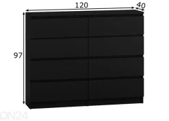 Lipasto Parma 120 cm