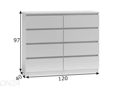 Lipasto Parma 120 cm