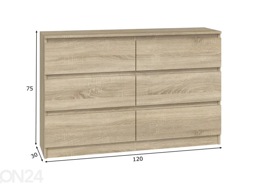 Lipasto Roya 120 cm
