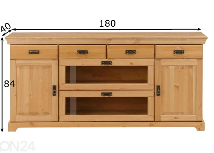 Lipasto Ruegen 180 cm