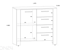 Lipasto Slide140 cm