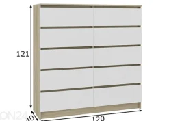 Lipasto Tenstar 120 cm