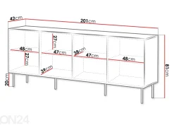 Lipasto Terry 200 cm
