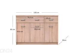 Lipasto Top mix 120 cm