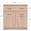 Lipasto Top mix 80 cm