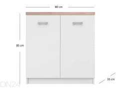 Lipasto Top mix 80 cm