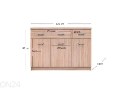 Lipasto Top mix 120 cm