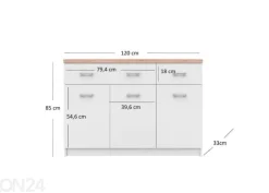 Lipasto Top mix 120 cm