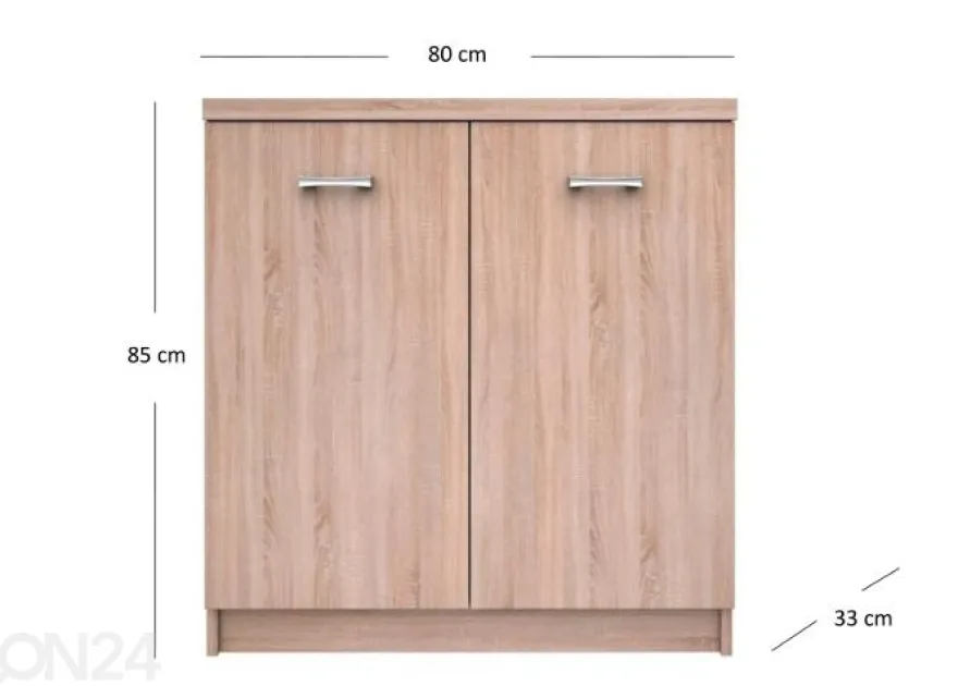 Lipasto Top mix 80 cm