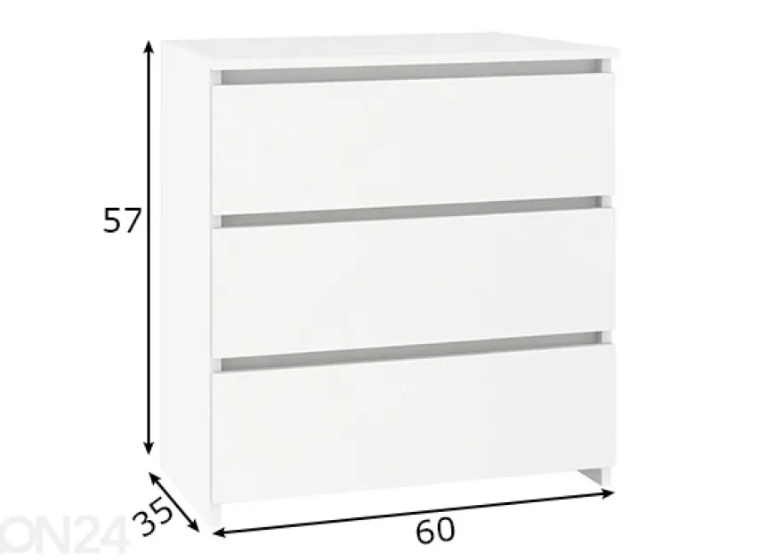 Lipasto Trier 60 cm