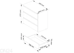 Lipasto Trier 60 cm