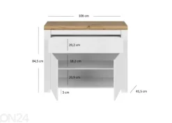 Lipasto Vigo 106 cm