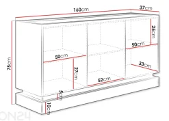 Lipasto Zarp 160 cm