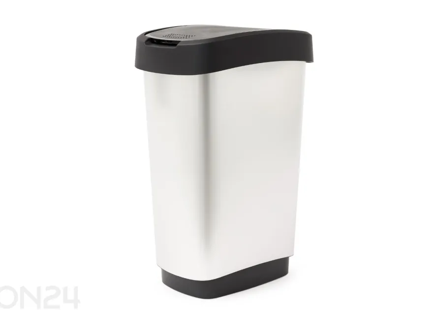 Liukukannellinen roskakori TWIST 50 L