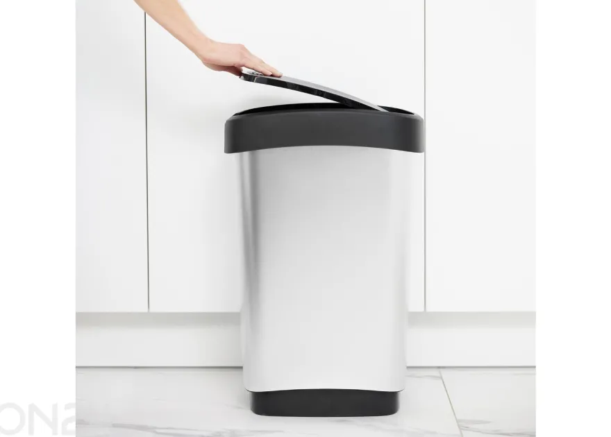 Liukukannellinen roskakori TWIST 50 L