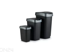 Liukukannellinen roskakori TWIST 10 L