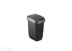 Liukukannellinen roskakori TWIST 10 L