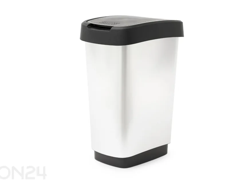Liukukannellinen roskakori TWIST 25 L