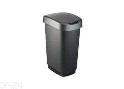 Liukukannellinen roskakori TWIST 50 L