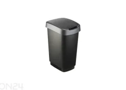 Liukukannellinen roskakori TWIST 25 L