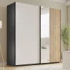 Liukuovellinen vaatekaappi Evora 203 cm