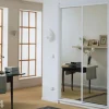 Liukuovet Prestige, 2 peiliovea oviaukkoon 121-160x255 cm