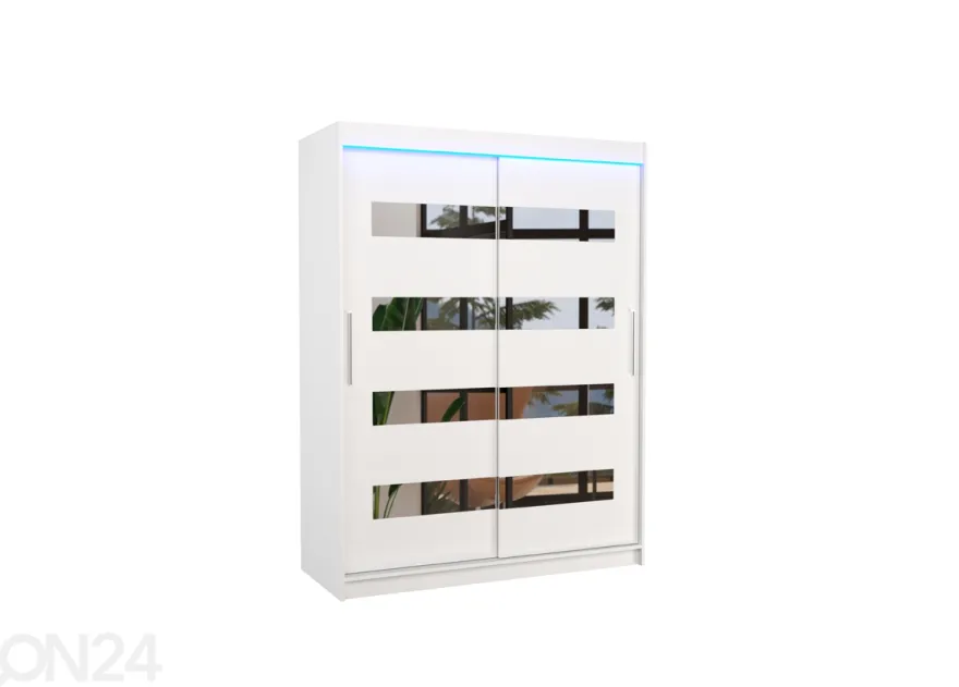 Liukuovikaappi Ballwin 150 cm + LED