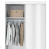 Liukuovikaappi Biancco 120 cm